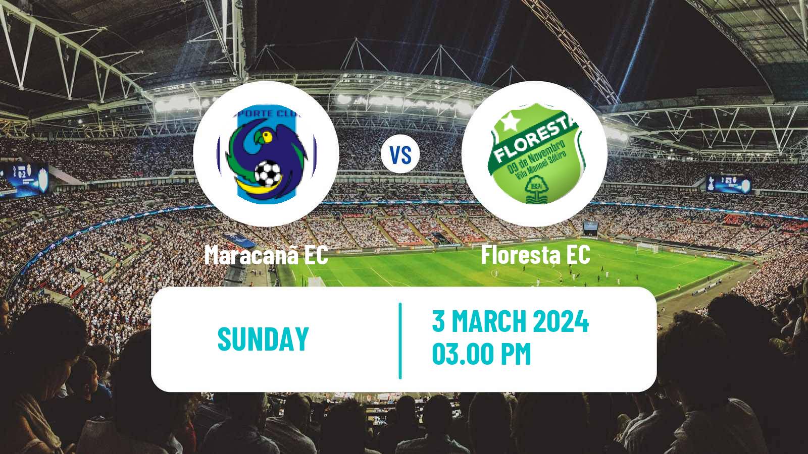 Soccer Brazilian Campeonato Cearense Maracanã - Floresta