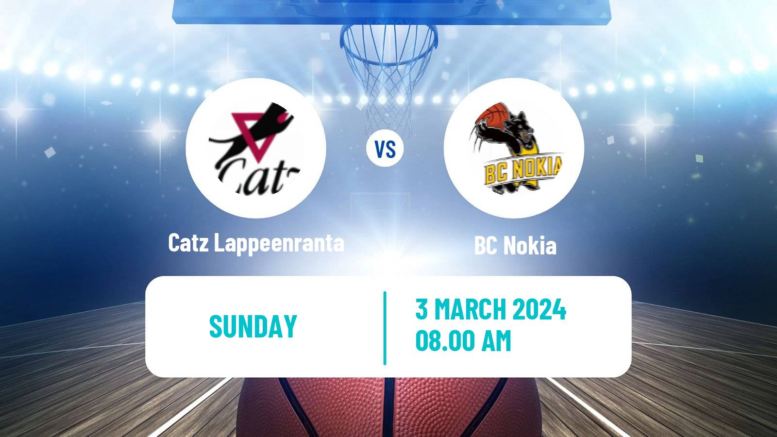 Basketball Finnish I Divisioona Basketball Women Catz Lappeenranta - BC Nokia