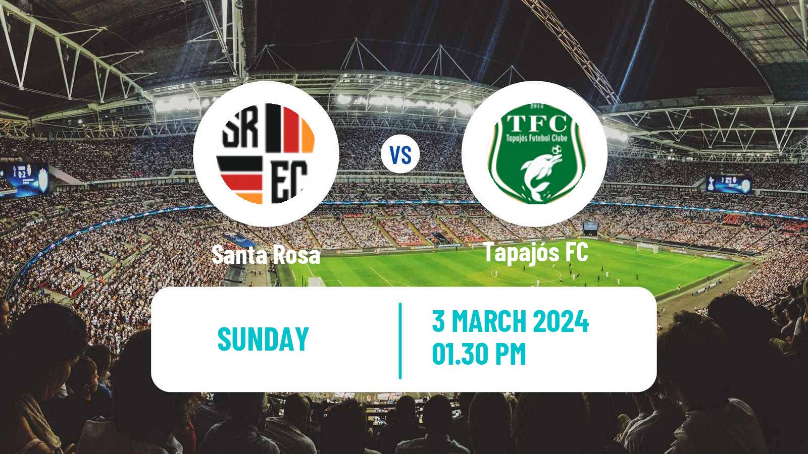 Soccer Brazilian Campeonato Paraense Santa Rosa - Tapajós