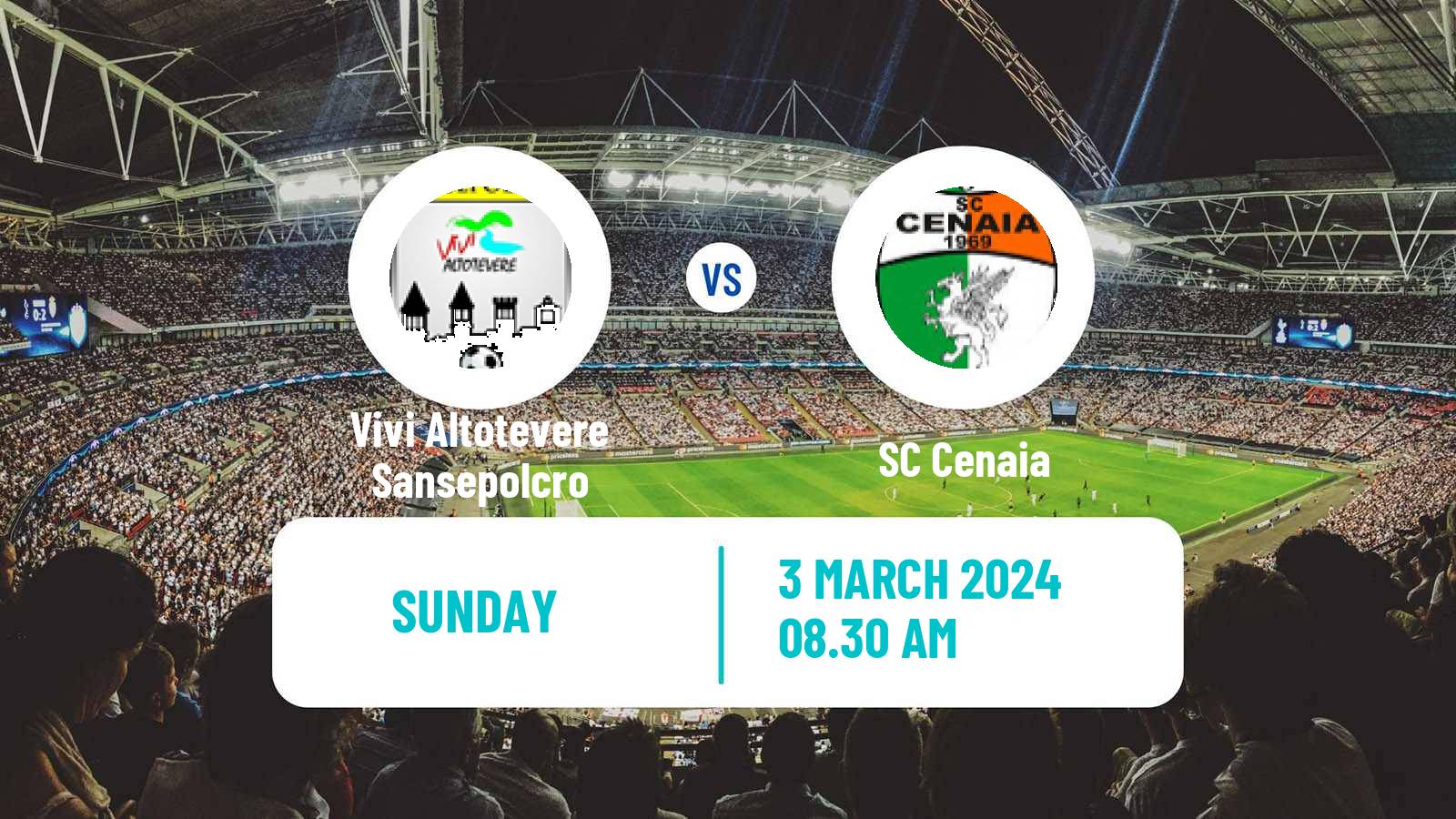 Soccer Italian Serie D - Group E Vivi Altotevere Sansepolcro - Cenaia