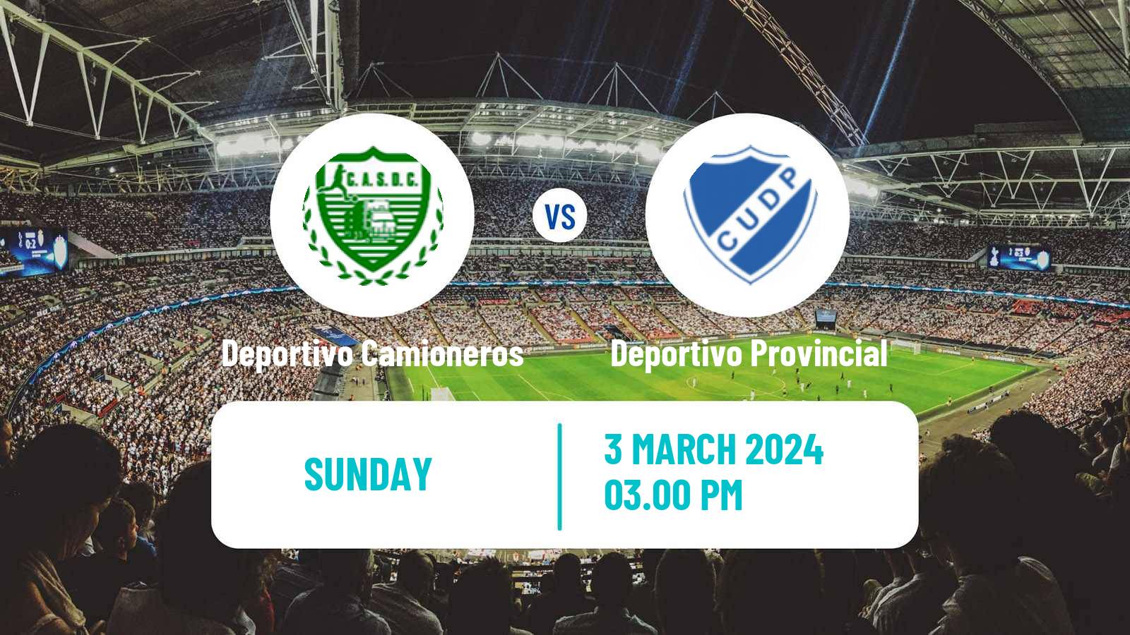 Soccer Argentinian Torneo Promocional Amateur Deportivo Camioneros - Deportivo Provincial