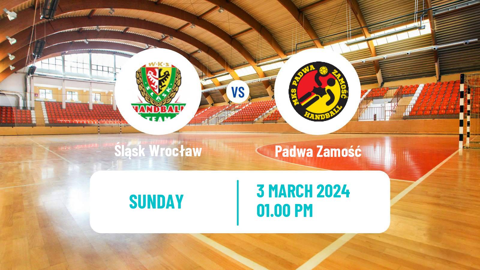 Handball Polish Central League Handball Śląsk Wrocław - Padwa Zamość