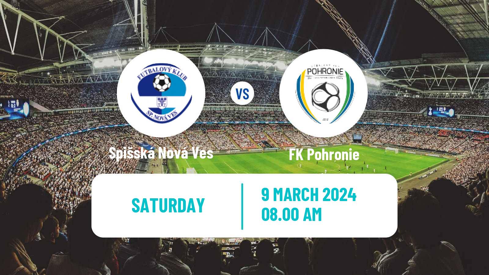 Soccer Slovak 2 Liga Spišská Nová Ves - Pohronie