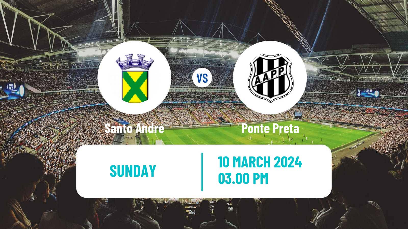 Soccer Brazilian Campeonato Paulista Santo André - Ponte Preta