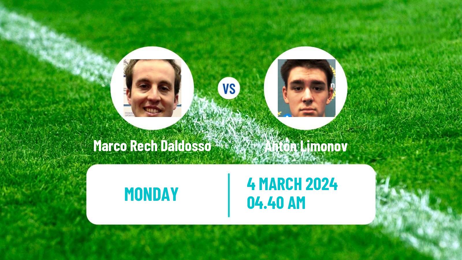 Table tennis Tt Star Series Men Marco Rech Daldosso - Anton Limonov