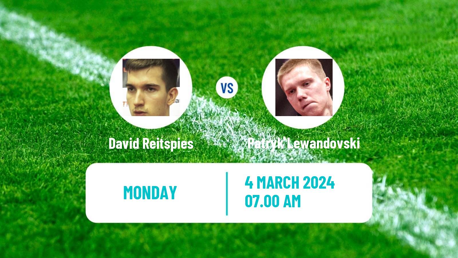 Table tennis Tt Star Series Men David Reitspies - Patryk Lewandovski