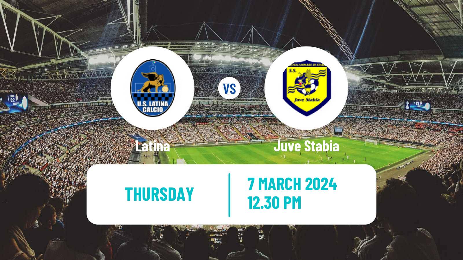 Soccer Italian Serie C Group C Latina - Juve Stabia