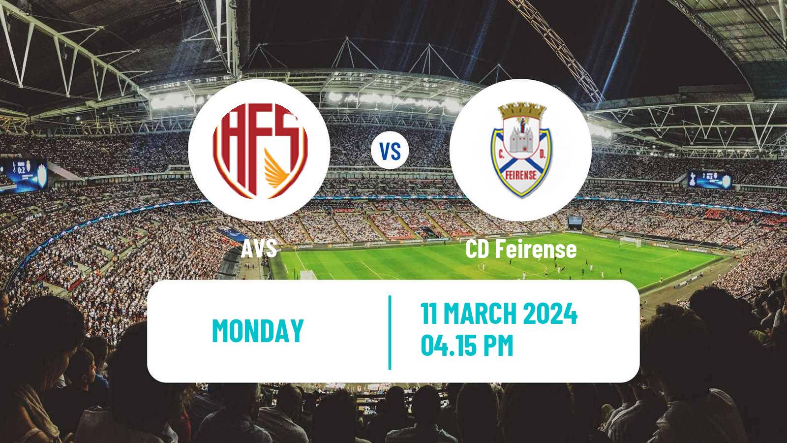 Soccer Portuguese Liga 2 AVS - Feirense