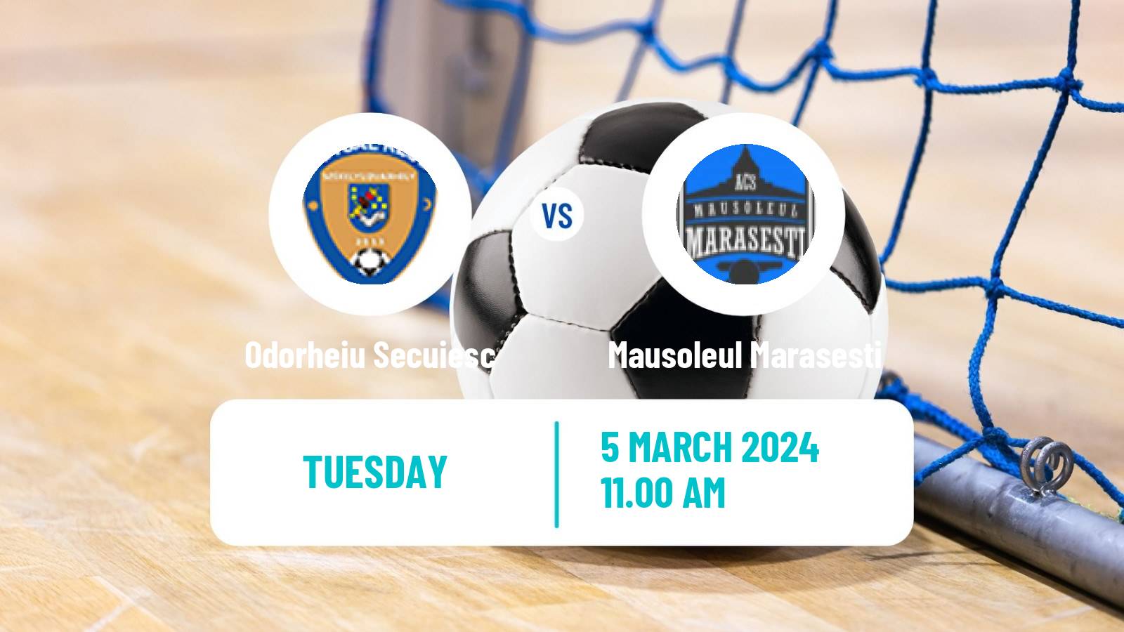 Futsal Romanian Liga I Futsal Odorheiu Secuiesc - Mausoleul Marasesti