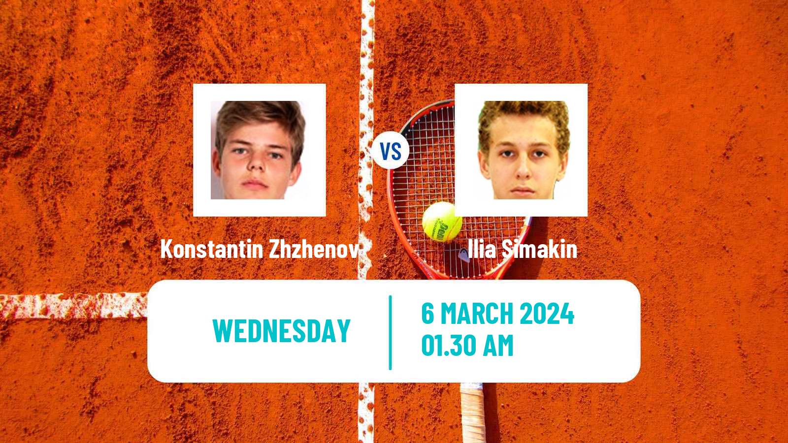 Tennis ITF M15 Aktobe Men Konstantin Zhzhenov - Ilia Simakin