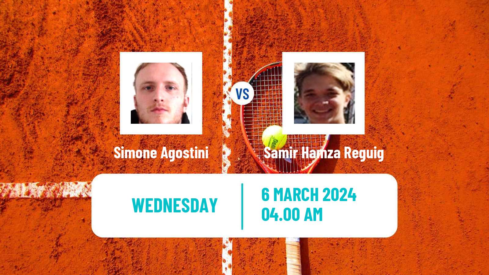 Tennis ITF M15 Kish Island 4 Men Simone Agostini - Samir Hamza Reguig