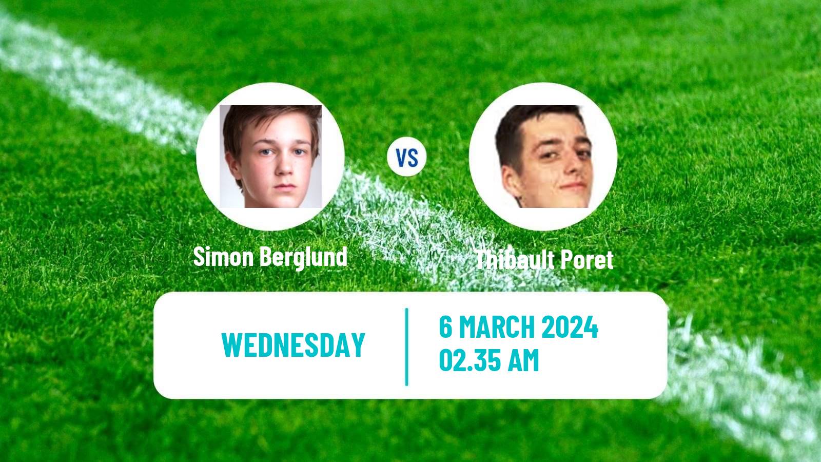 Table tennis Tt Star Series Men Simon Berglund - Thibault Poret
