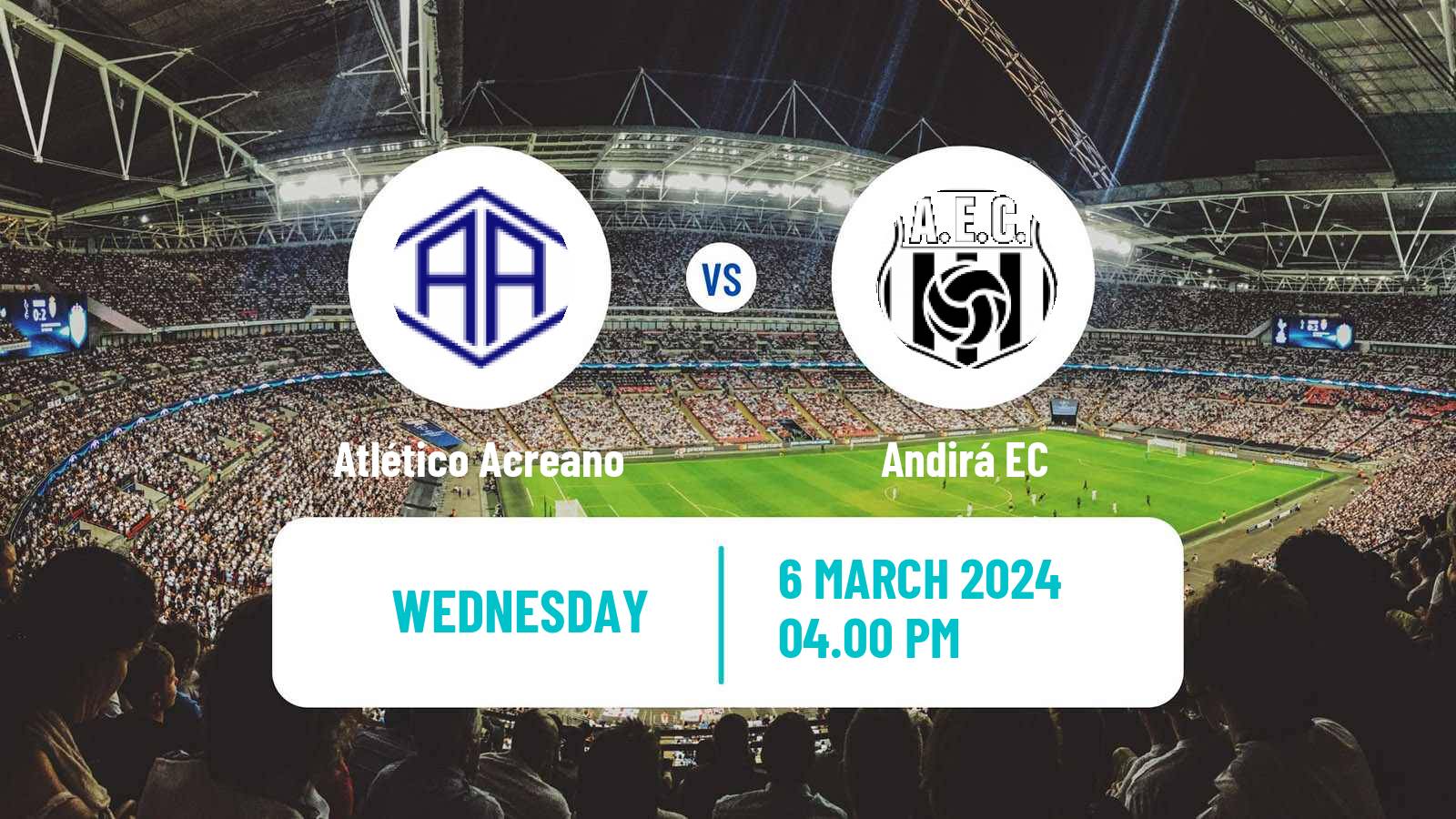 Soccer Brazilian Campeonato Acreano Atlético Acreano - Andirá