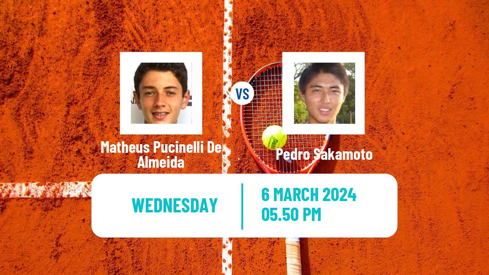 Tennis Santa Cruz Challenger Men Matheus Pucinelli De Almeida - Pedro Sakamoto