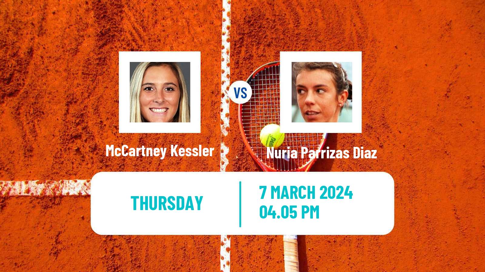 Tennis WTA Indian Wells McCartney Kessler - Nuria Parrizas Diaz