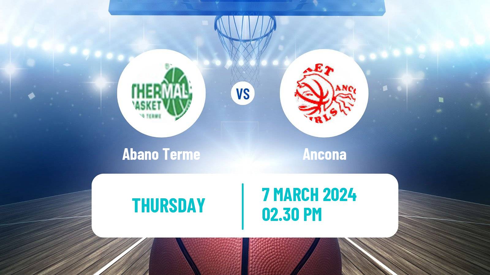 Basketball Serie A2 Basketball Women Group B Abano Terme - Ancona
