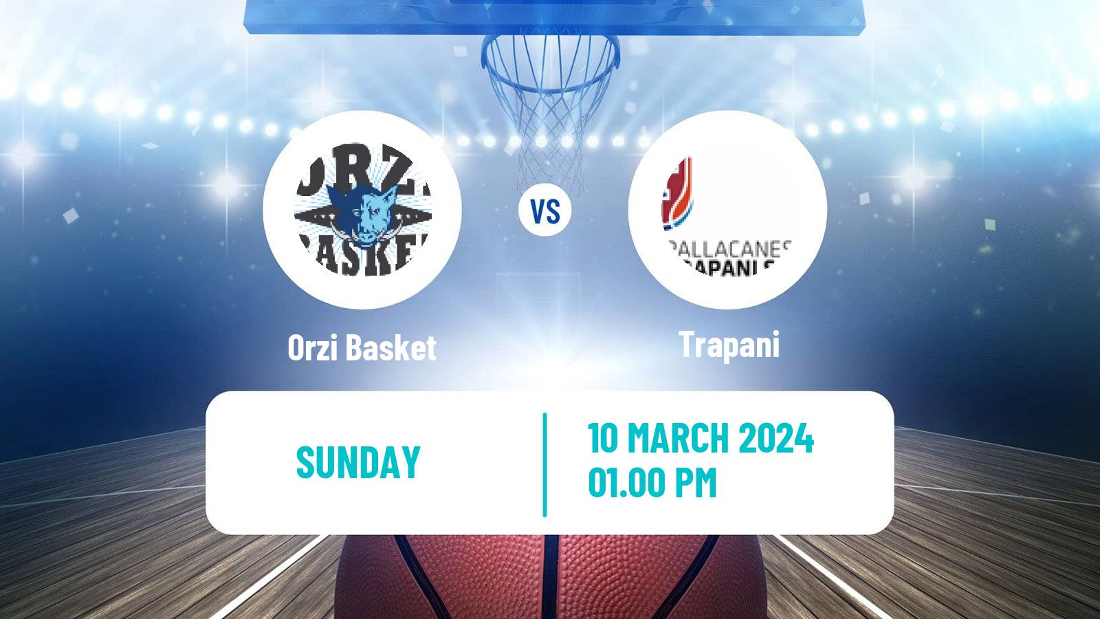 Basketball Italian Serie A2 Basketball Orzi Basket - Trapani