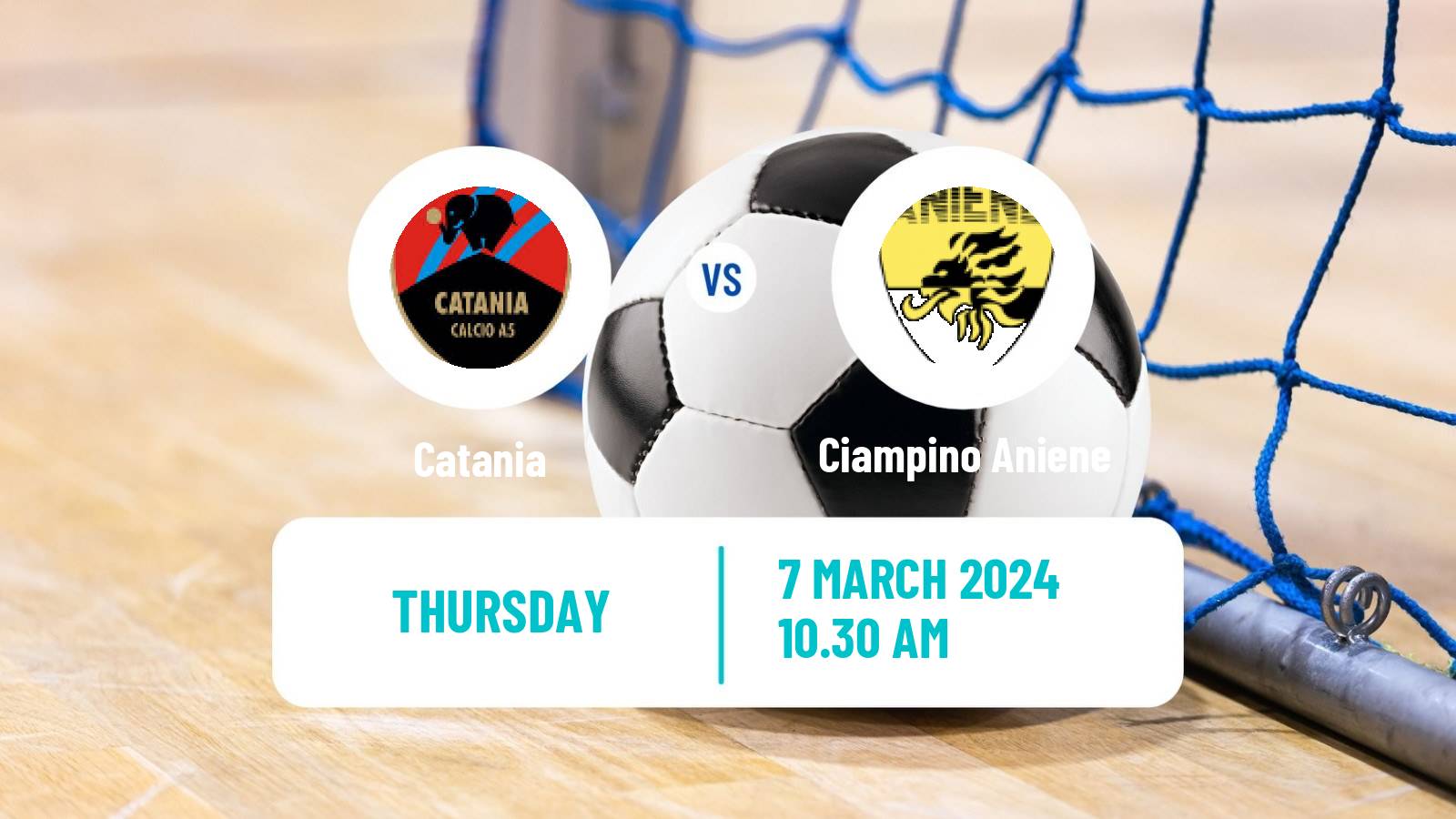 Futsal Italian Serie A Futsal Catania - Ciampino Aniene