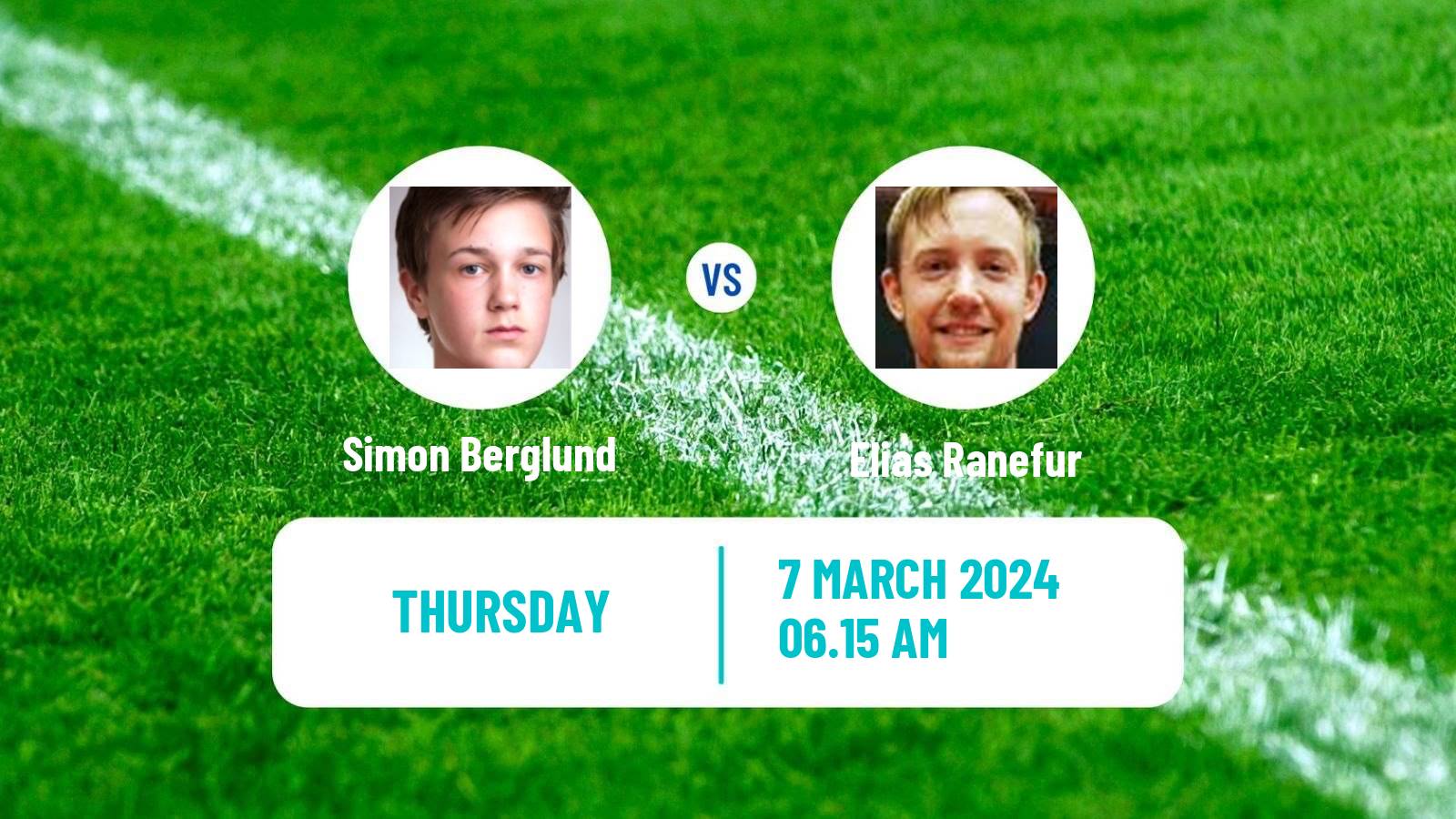 Table tennis Tt Star Series Men Simon Berglund - Elias Ranefur