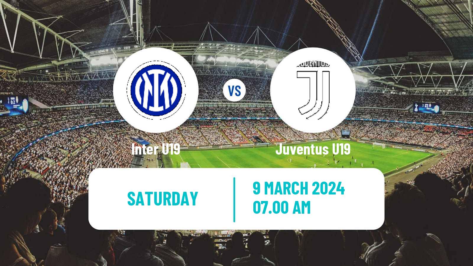 Soccer Italian Primavera 1 Inter U19 - Juventus U19