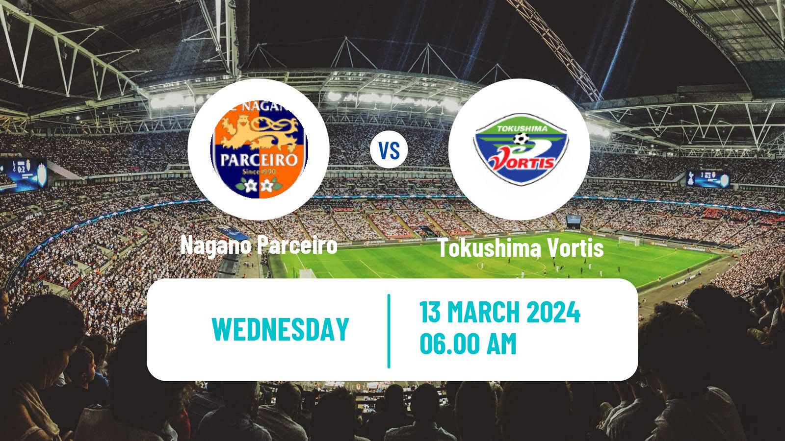 Soccer YBC Levain Cup Nagano Parceiro - Tokushima Vortis
