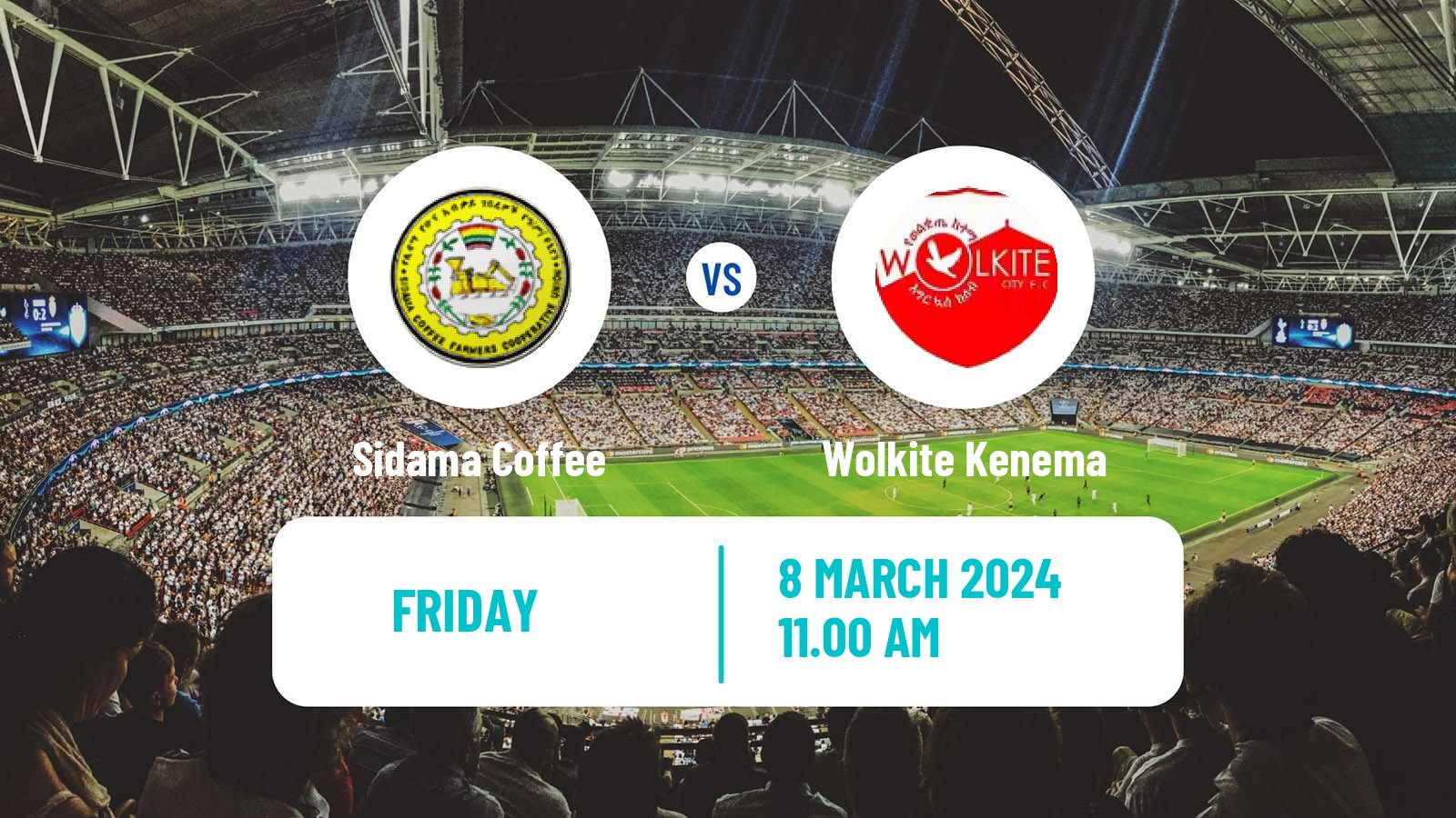 Soccer Ethiopian Premier League Sidama Coffee - Wolkite Kenema