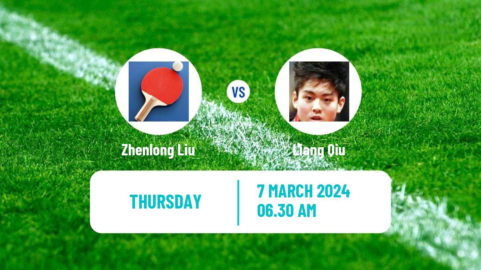 Table tennis Challenger Series Men Zhenlong Liu - Liang Qiu