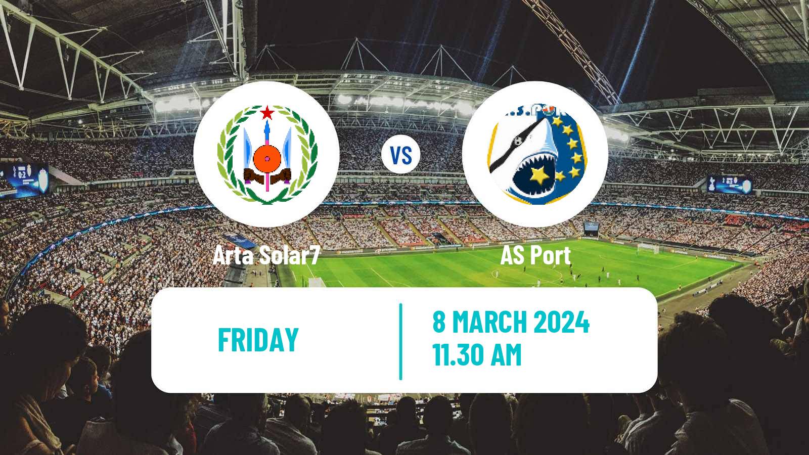 Football Djibouti Premier League Arta Solar7 - Port