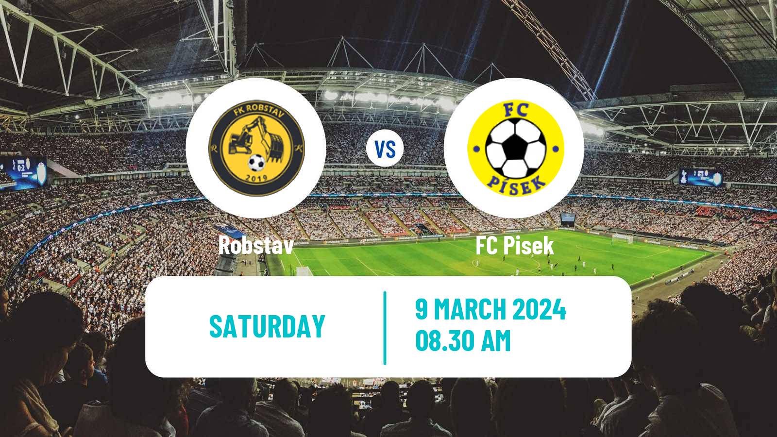 Soccer Czech CFL Group A Robstav - Pisek
