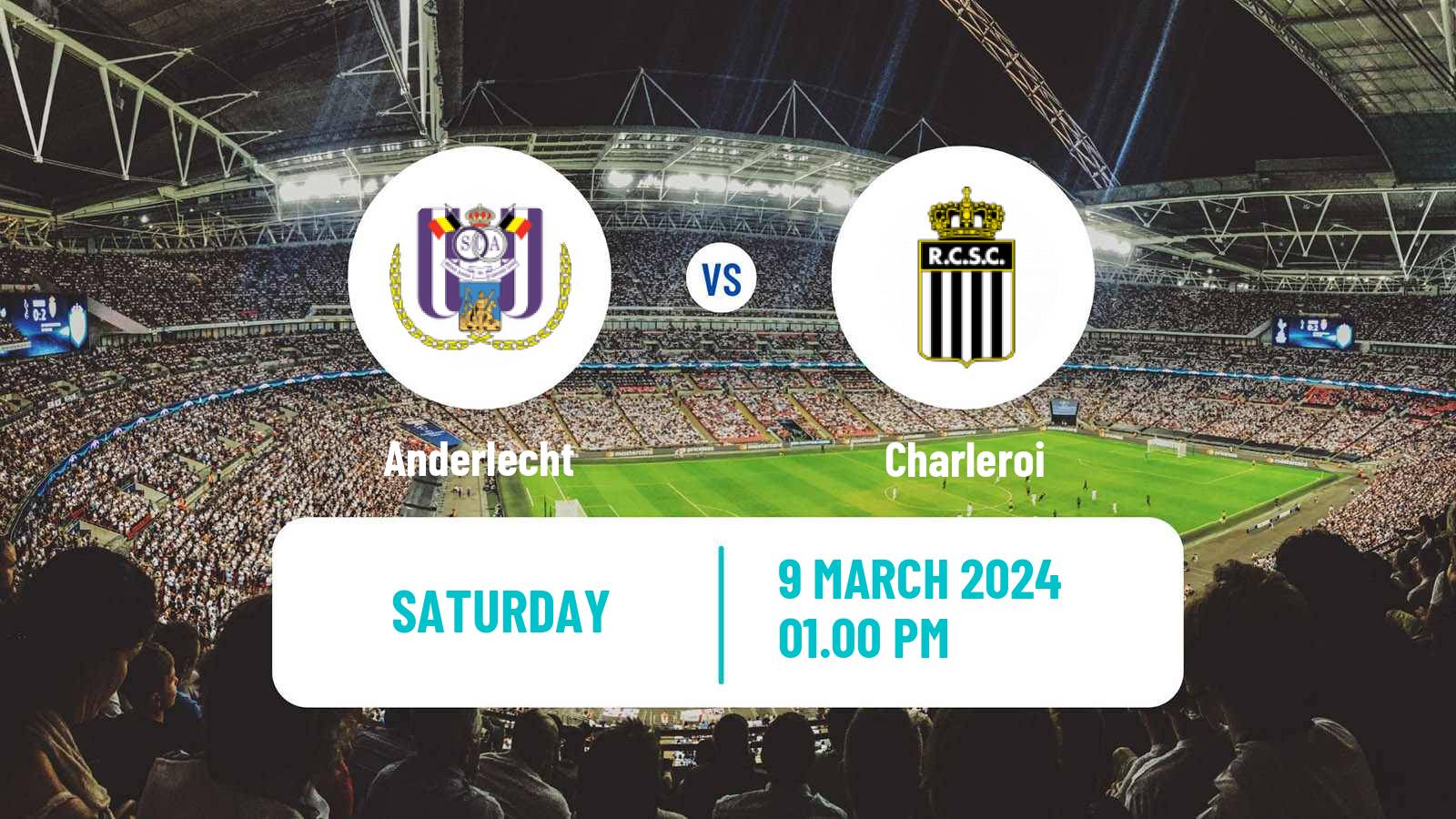 Soccer Belgian Super League Women Anderlecht - Charleroi