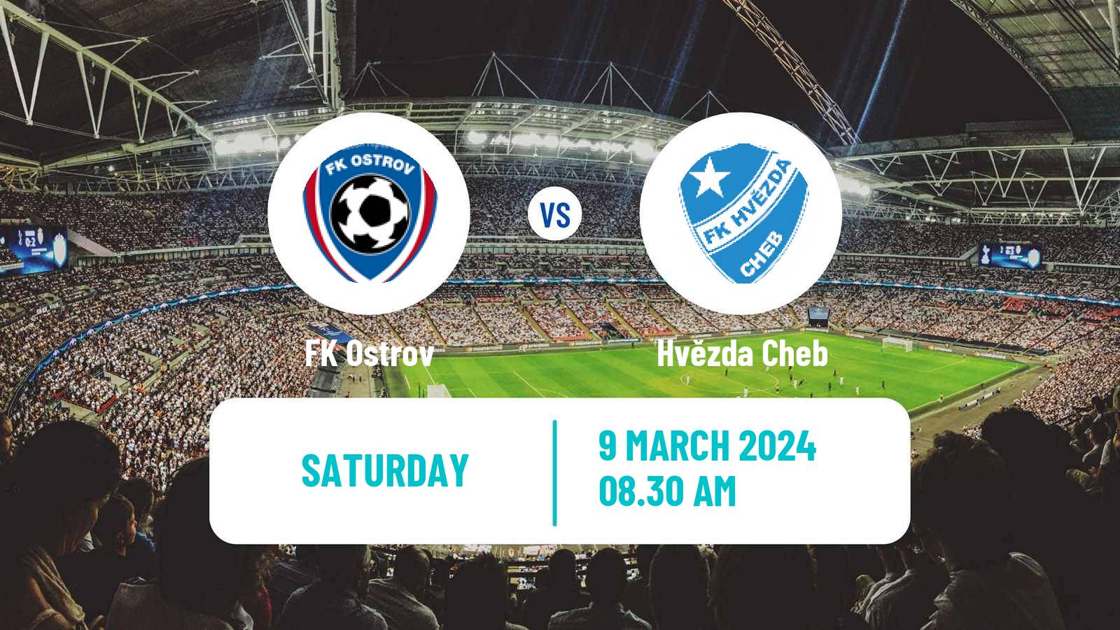 Soccer Czech Division B Ostrov - Hvězda Cheb