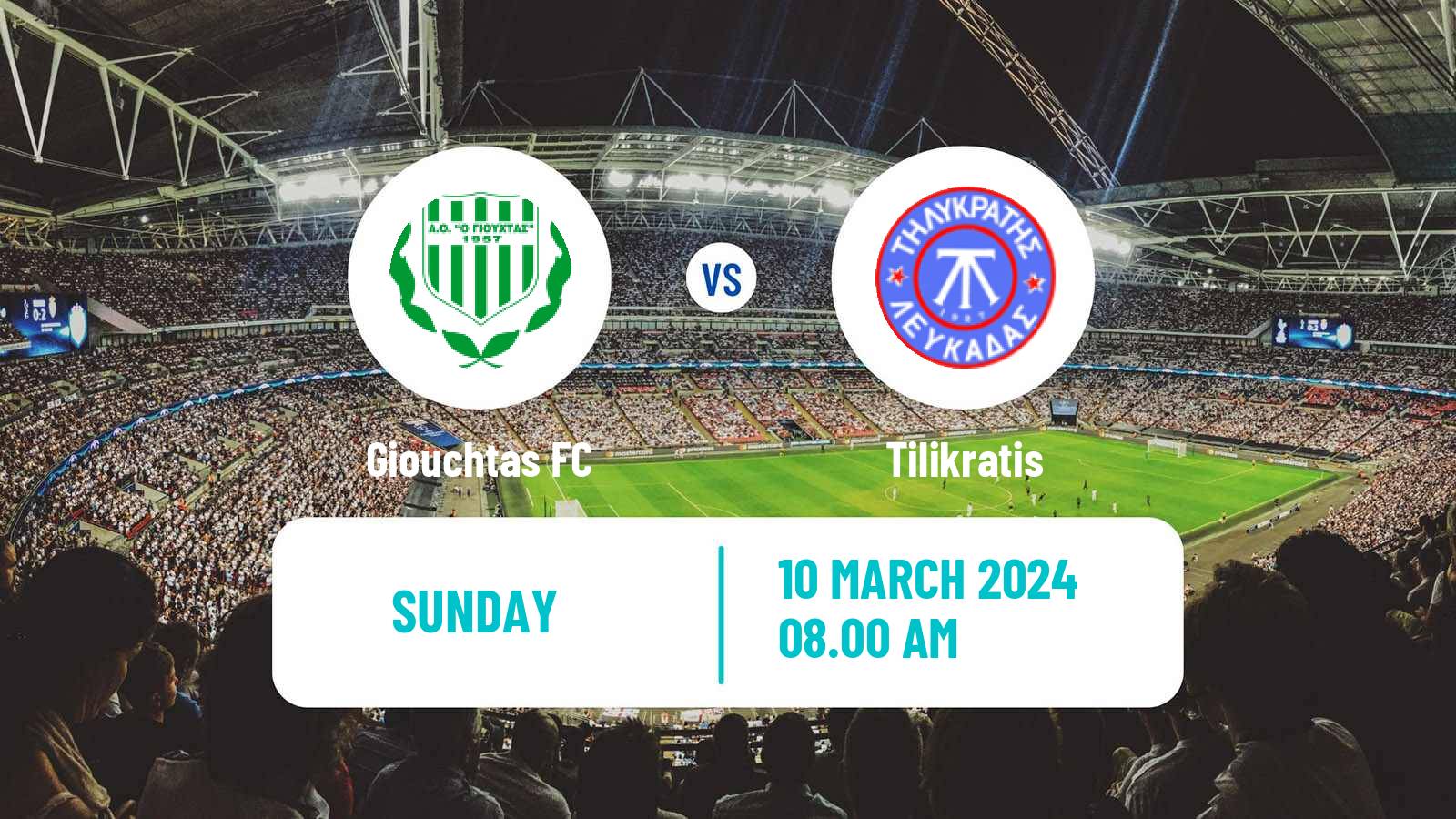Football Greek Super League 2 Giouchtas - Tilikratis