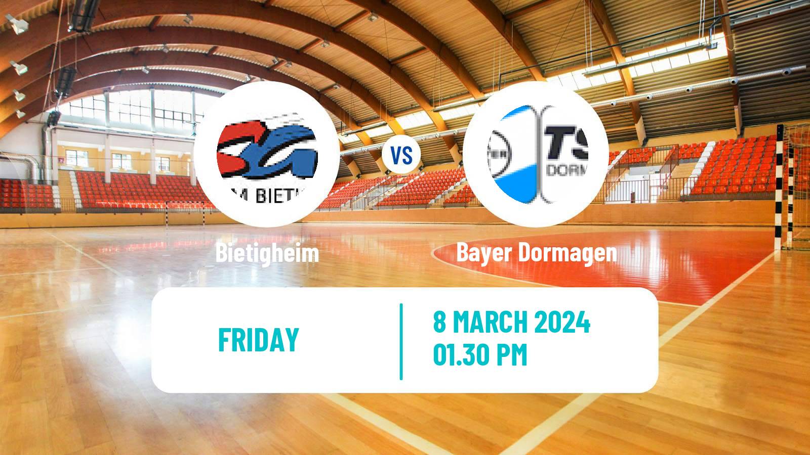 Handball German 2 Bundesliga Handball Bietigheim - Bayer Dormagen