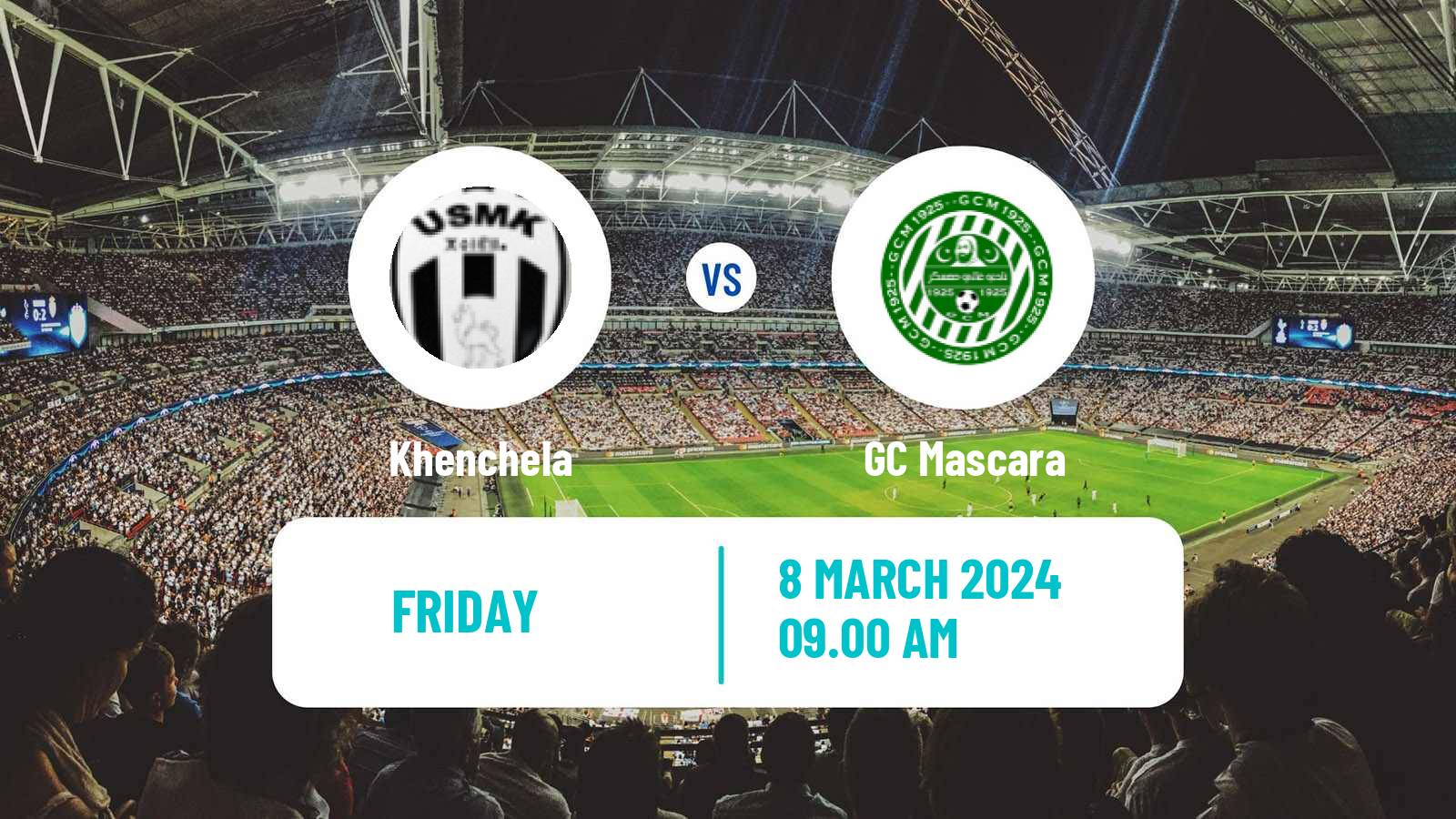 Soccer Algerian Cup Khenchela - GC Mascara