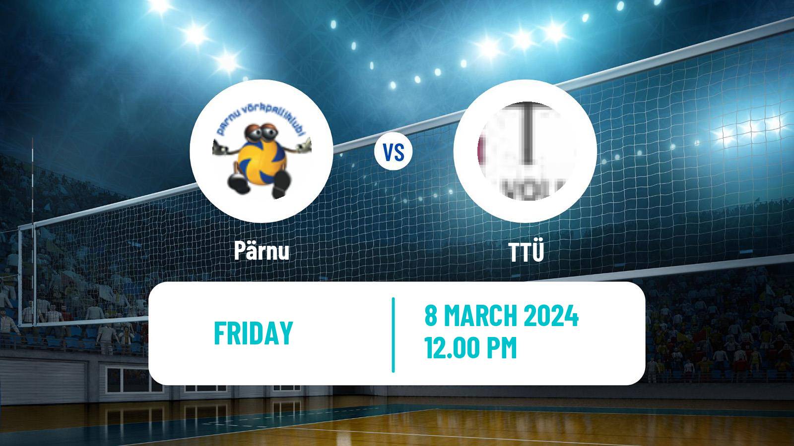Volleyball Estonian Meeste Liiga Volleyball Women Pärnu - TTÜ