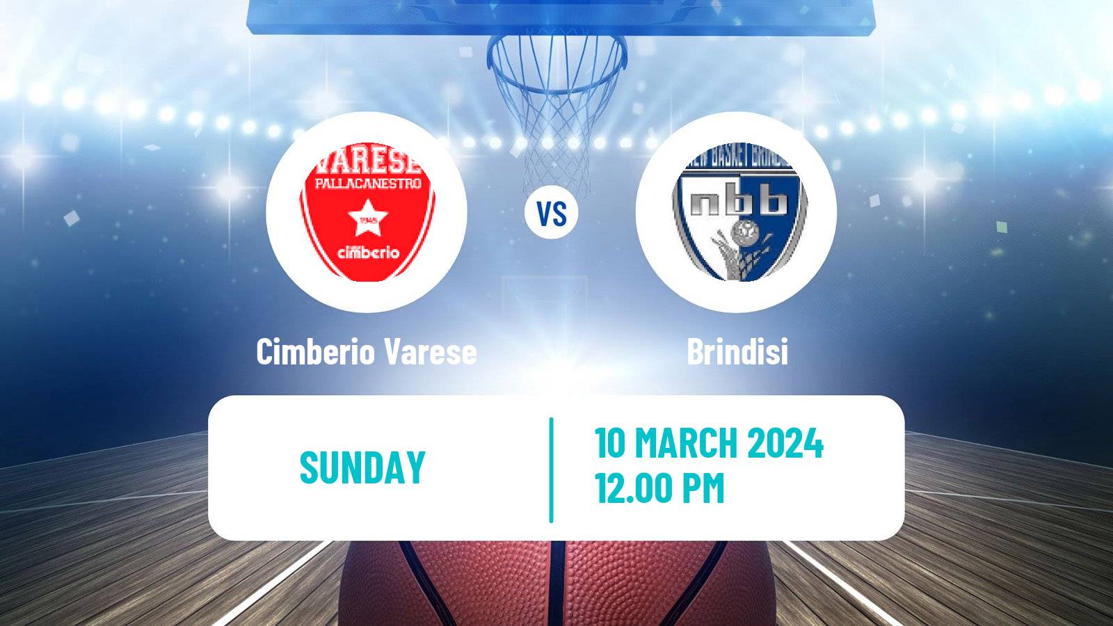 Basketball Italian Lega A Basketball Varese - Brindisi