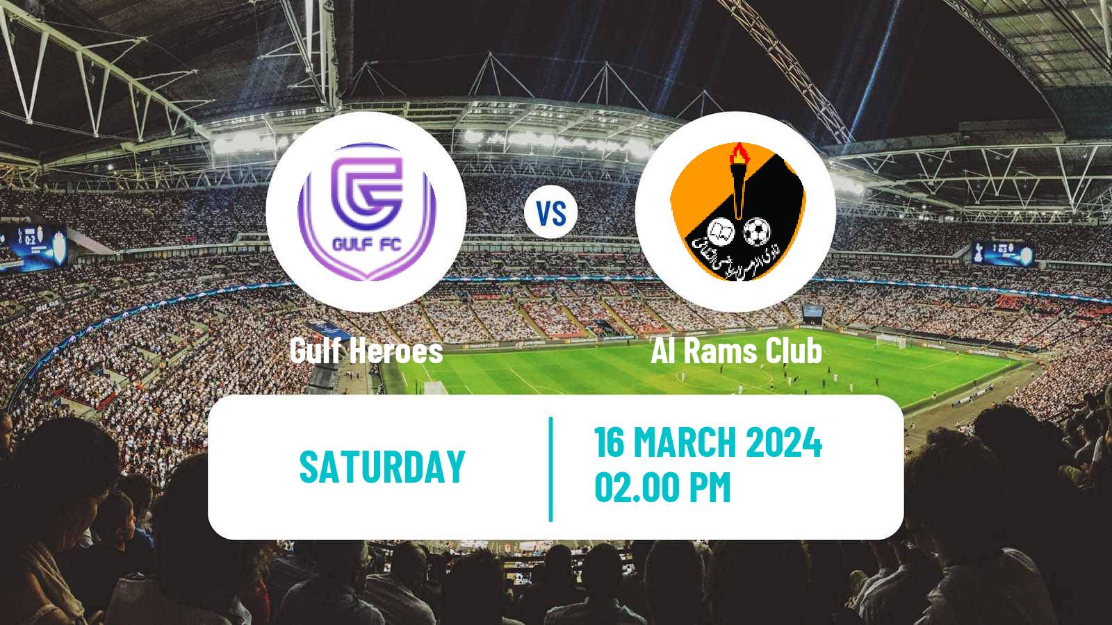 Soccer UAE Division 1 Gulf Heroes - Al Rams