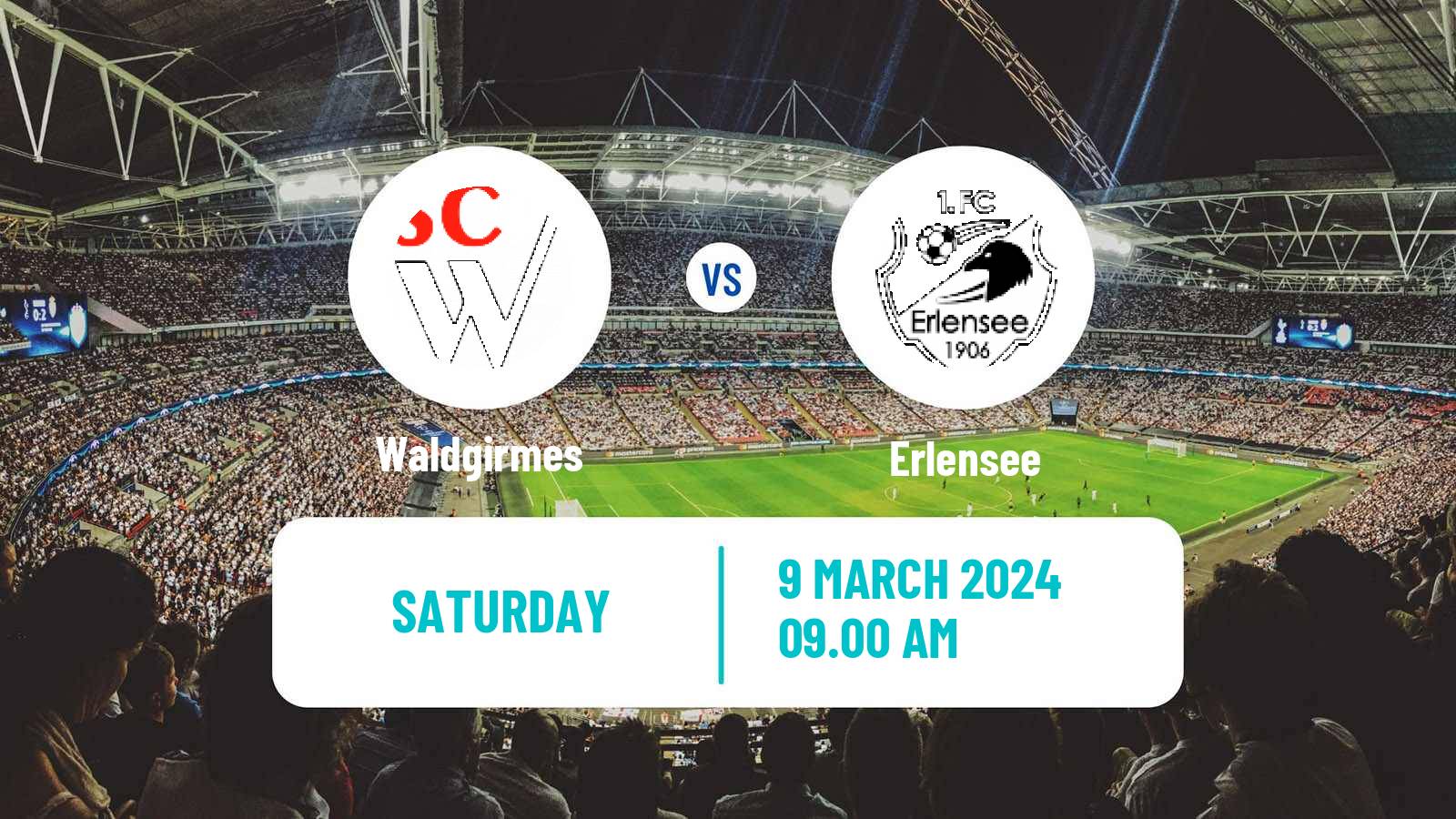 Soccer German Oberliga Hessen Waldgirmes - Erlensee