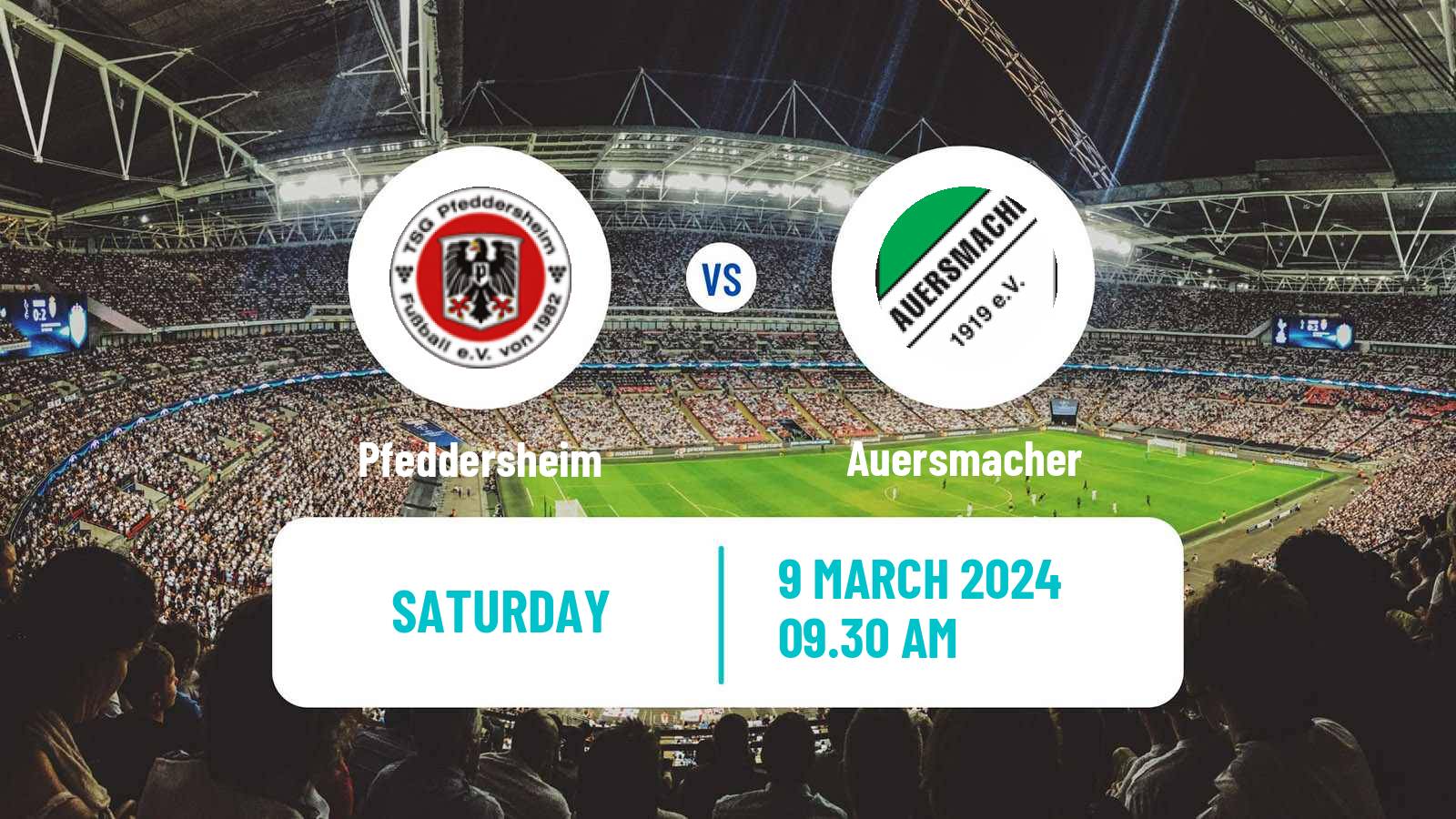 Soccer German Oberliga Rheinland-Pfalz/Saar Pfeddersheim - Auersmacher
