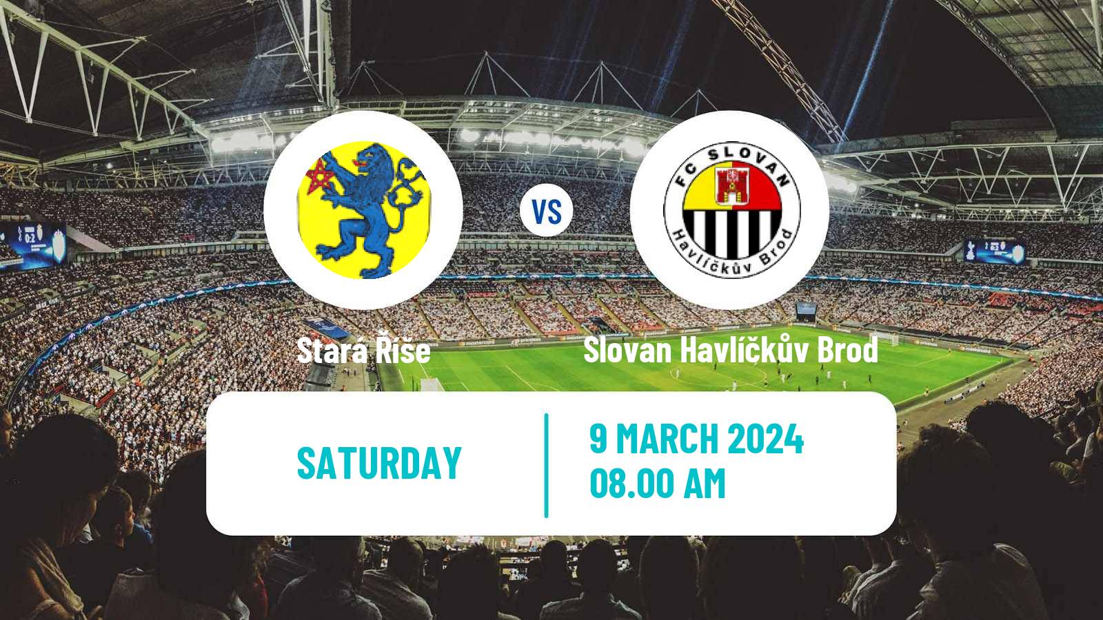 Football Czech Division D Stará Říše - Slovan Havlíčkův Brod