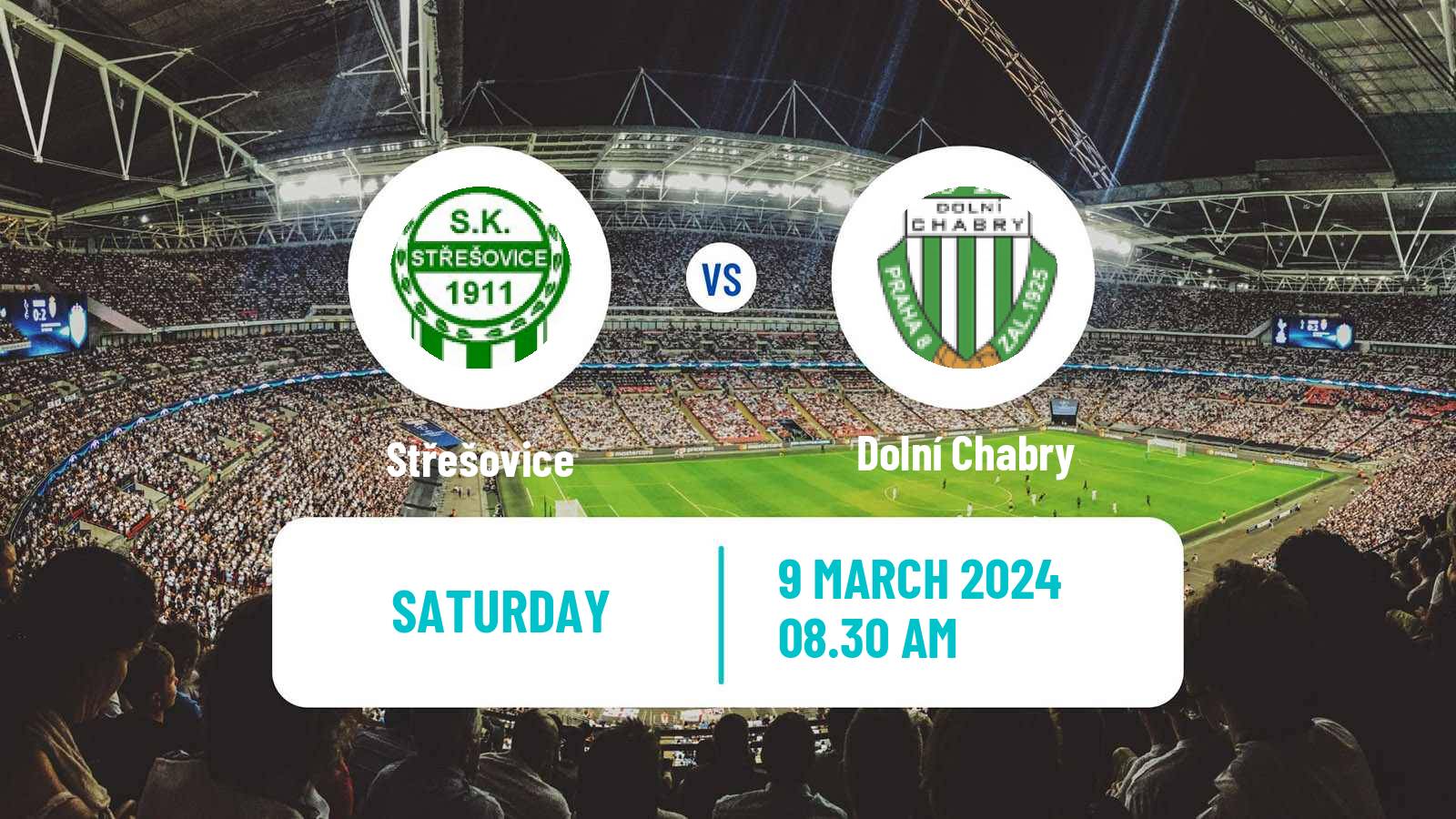 Football Czech Prazsky Prebor Střešovice - Dolní Chabry