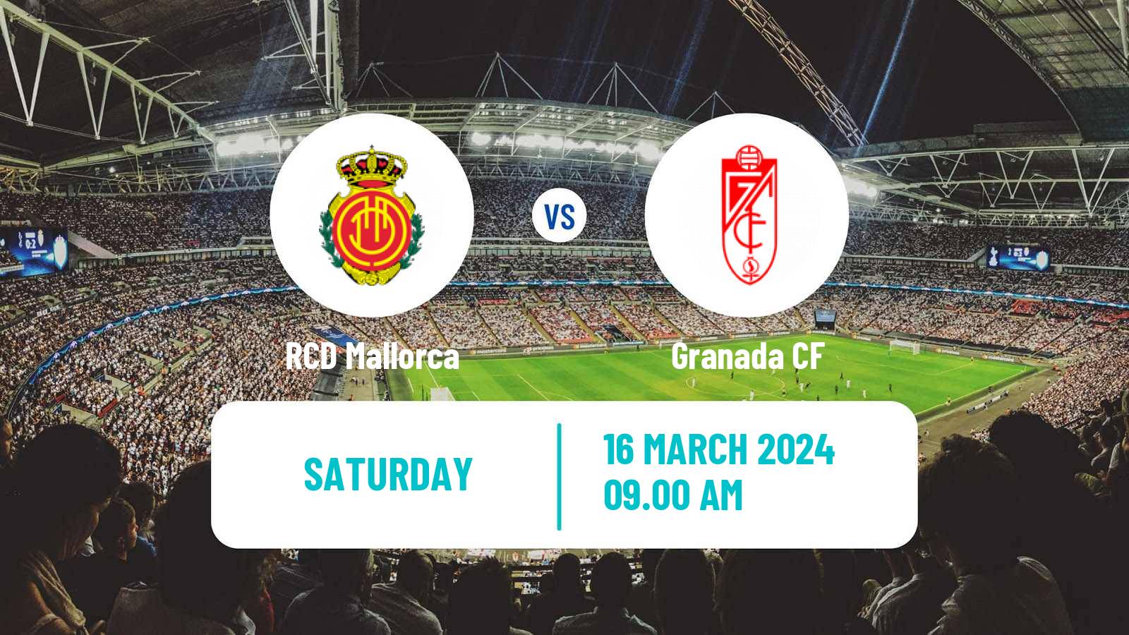 Soccer Spanish LaLiga Mallorca - Granada