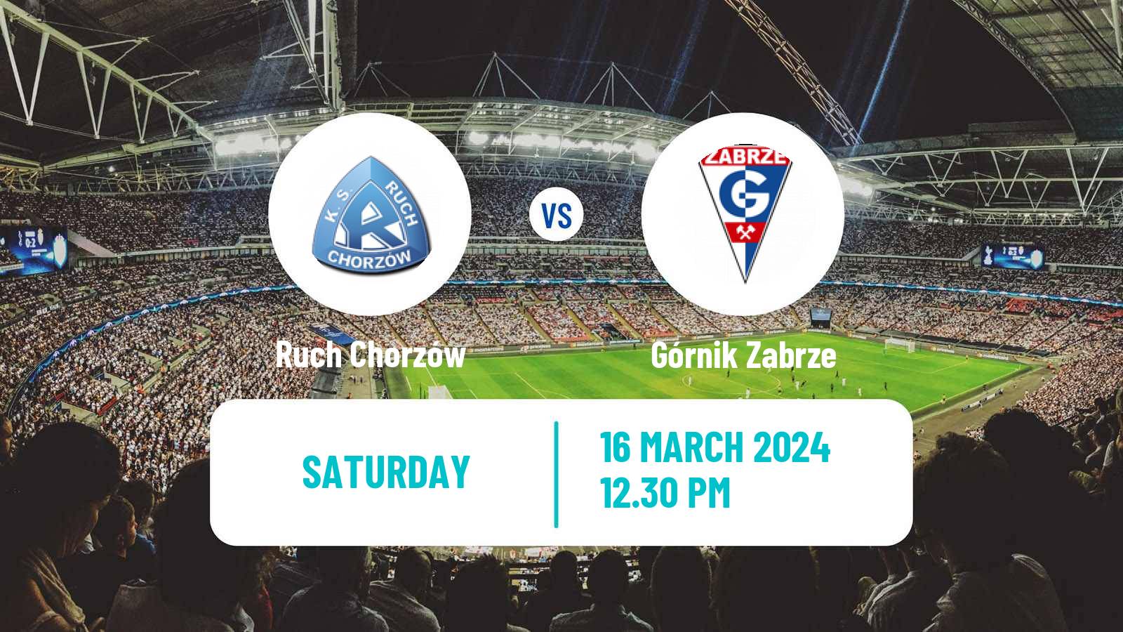 Soccer Polish Ekstraklasa Ruch Chorzów - Górnik Zabrze