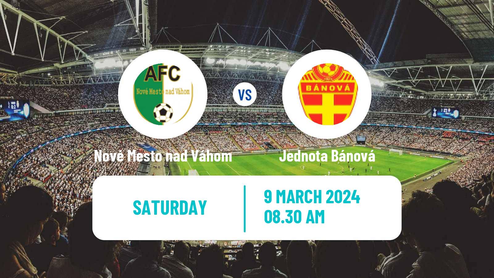 Soccer Slovak 3 Liga West Nové Mesto nad Váhom - Jednota Bánová