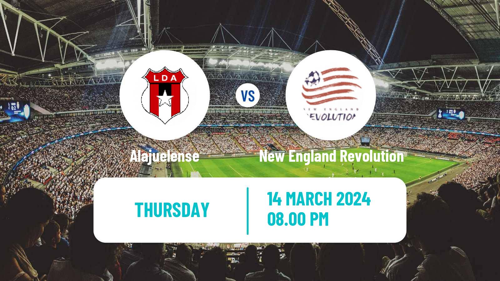 Soccer CONCACAF Champions League Alajuelense - New England Revolution