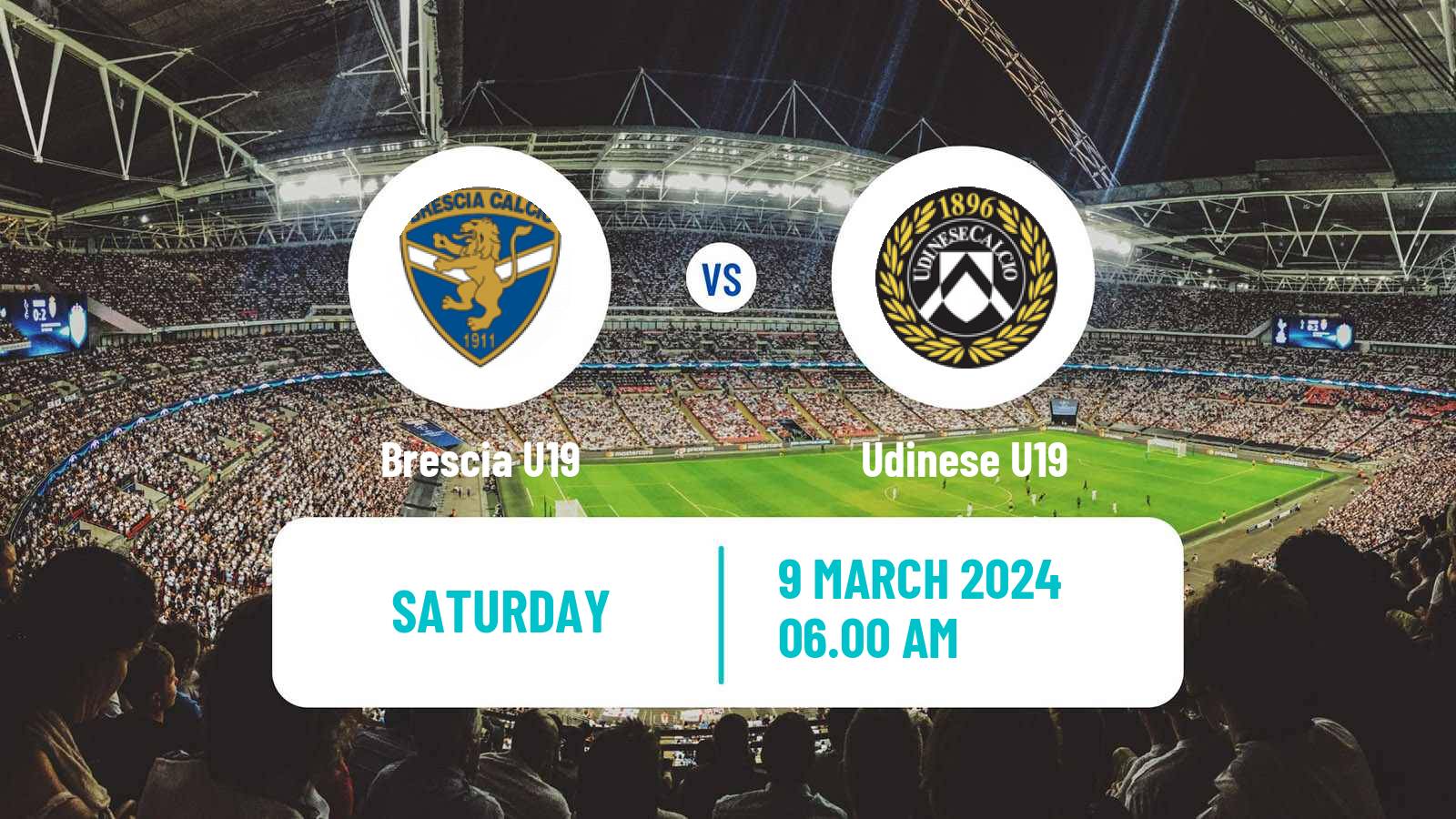 Soccer Italian Primavera 2 Brescia U19 - Udinese U19