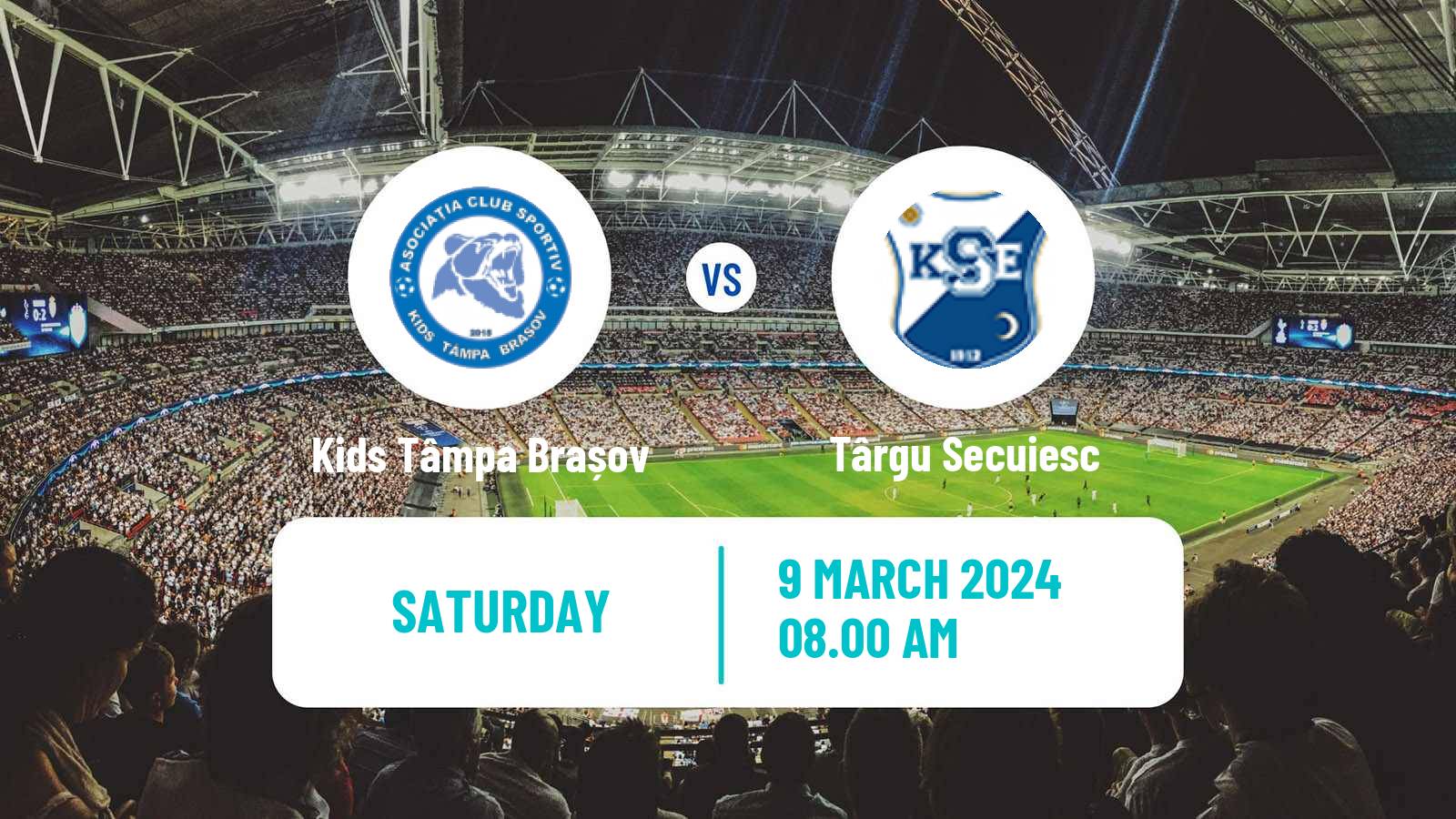 Soccer Romanian Liga 3 - Seria 5 Kids Tâmpa Brașov - Târgu Secuiesc