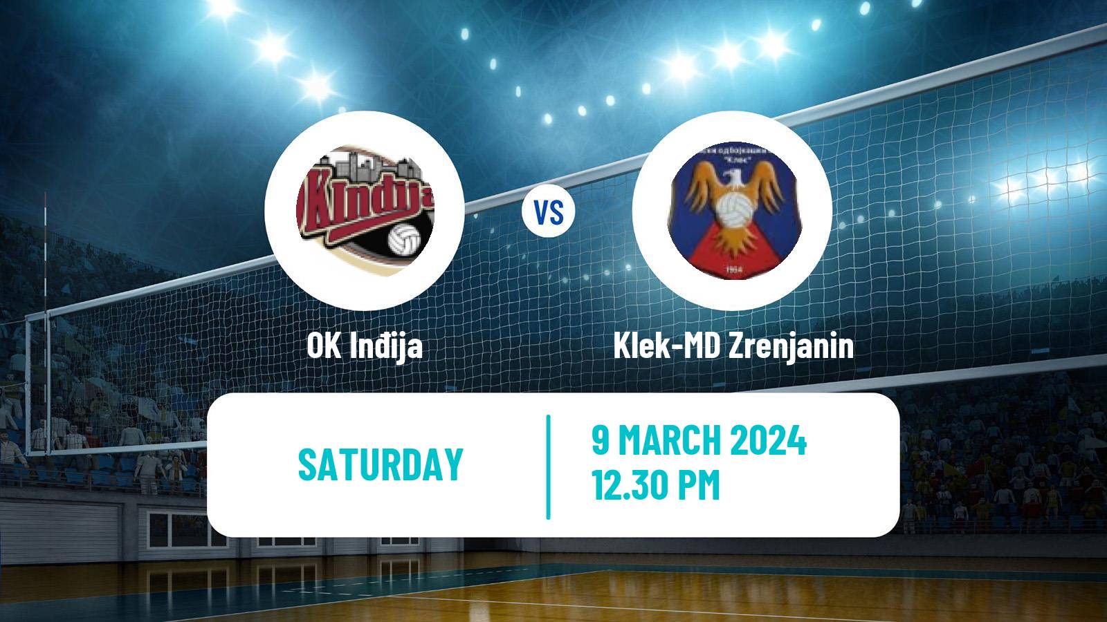Volleyball Serbian Liga Volleyball Women Inđija - Klek-MD Zrenjanin