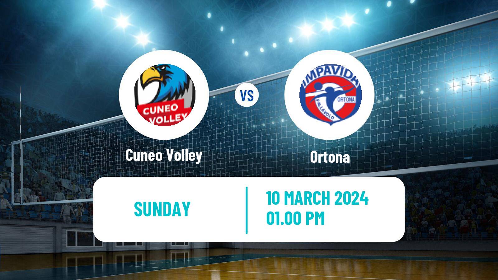 Volleyball Italian Serie A2 Volleyball Cuneo Volley - Ortona