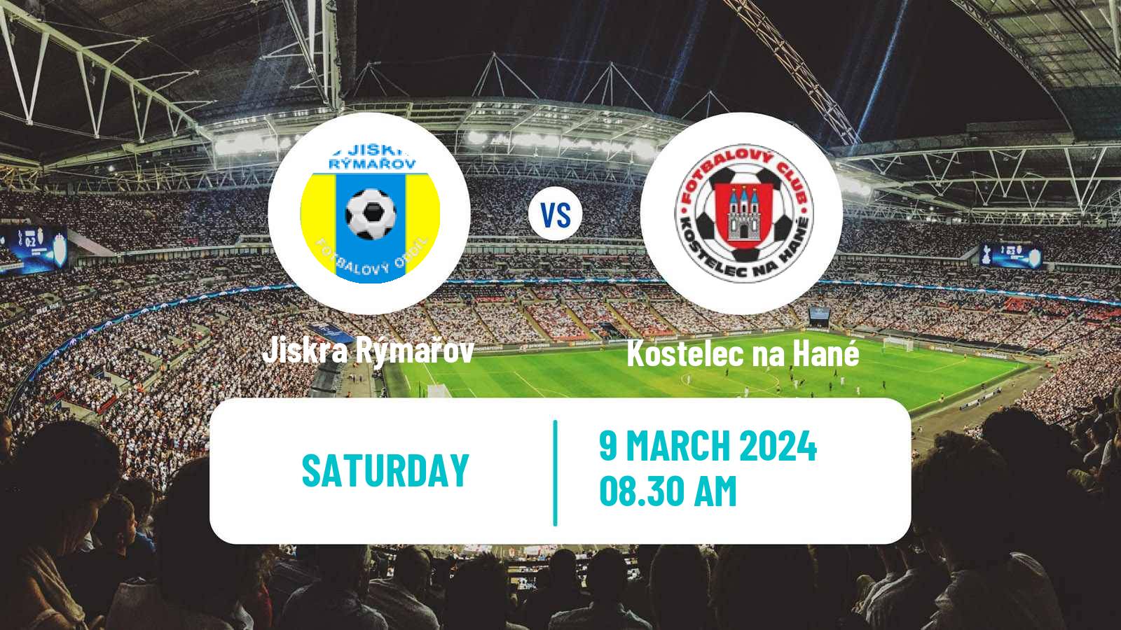 Soccer Czech Division E Jiskra Rýmařov - Kostelec na Hané